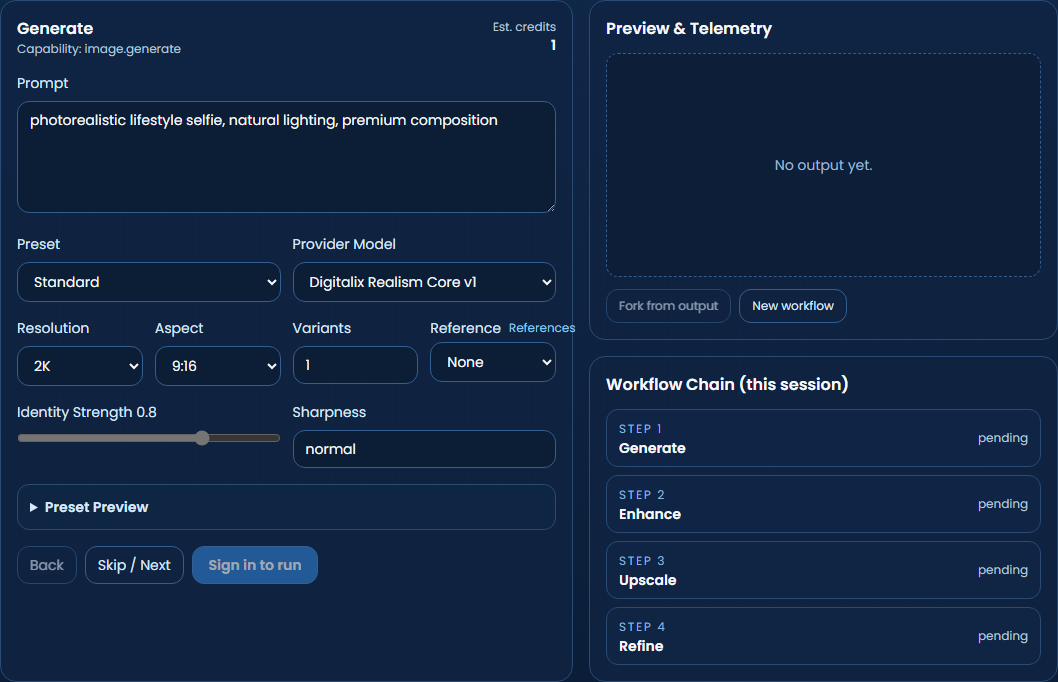 Digitalix Hub Studio preview
